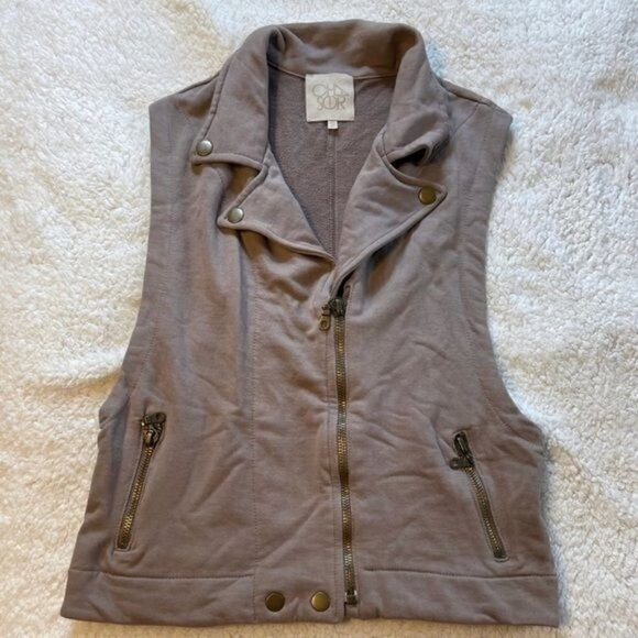 NWOT Chaser Tan Vest - Picture 3 of 5
